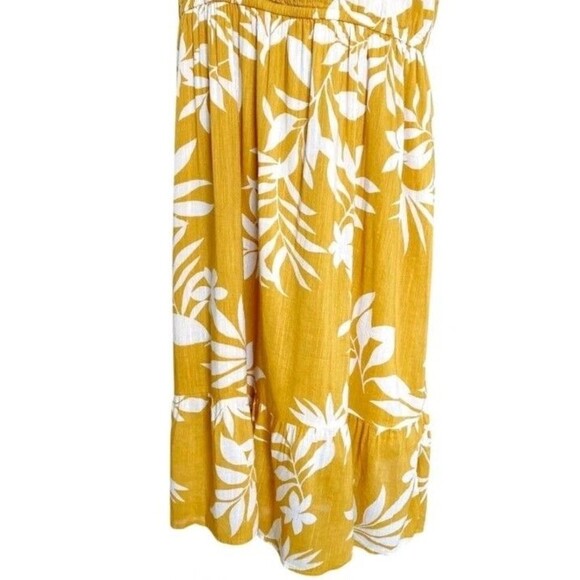 Old Navy Dress Lot of 2 size 3X White Yellow Floral Boho One Shoulder Vacation - Picture 5 of 16